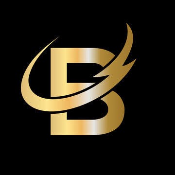 B logo